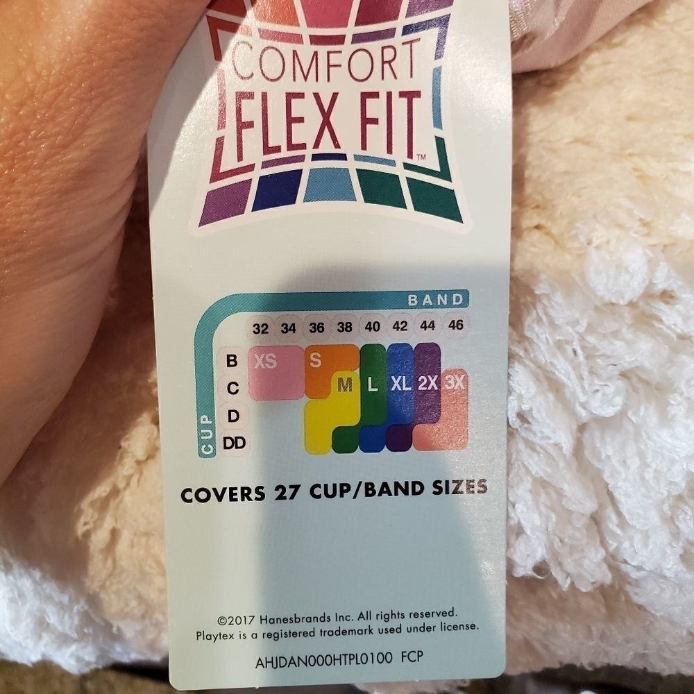 Womens Playtex Seamless Wire Free 4 Way Nursing br - Picture 3 of 9